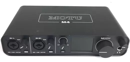MOTU - M4 - 4-IN / 4-OUT USB AUDIO INTERFACE